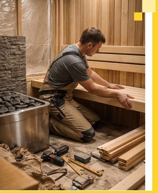 Сауны для дома под ключ с проектированием и монтажом в Орске