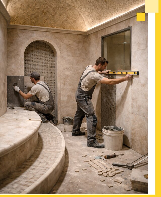 Проектирование и строительство саун с хамамом под ключ в Орске