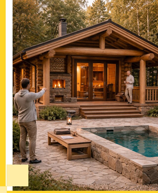 Проекты бань и хамам в Орске от 25850 р. | ЭриданРск