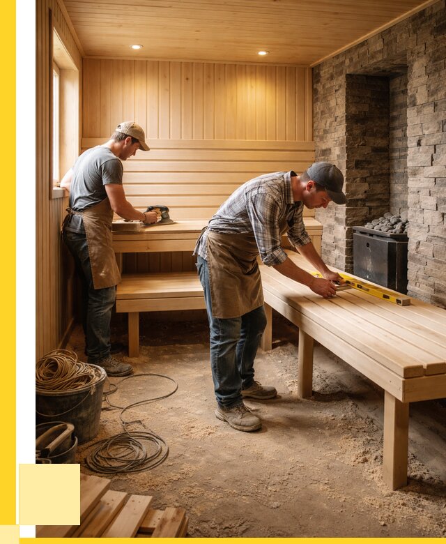 Отделка бани в Орске: внутренняя отделка от 3102 р. | ЭриданРск