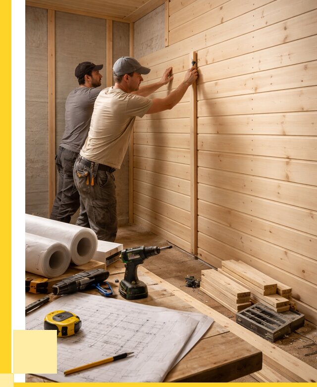 Обшивка бани вагонкой в Орске от 1241 р., ЭриданРск