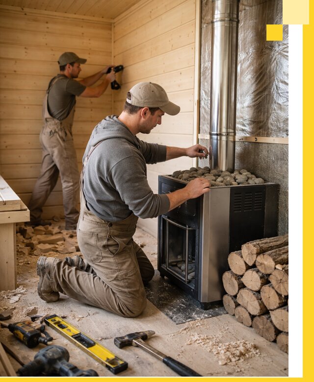 Строительство деревянных бань под ключ в Орске проекты и монтаж