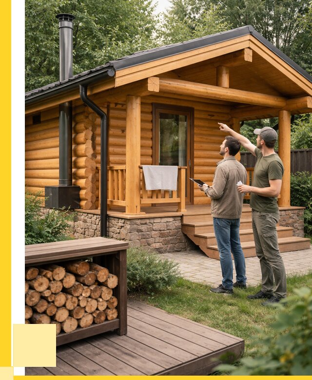 Бани для дачи под ключ в Орске от 258500 р. | ЭриданРск