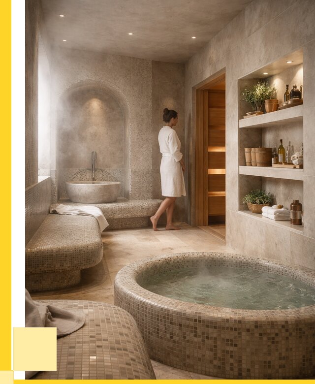 Строительство бани с хамамом в Орске от 775500 р. | ЭриданРск