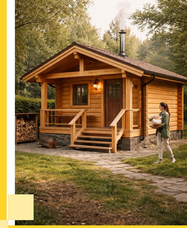 Купить баню под ключ в Орске от 672100 р. | ЭриданРск