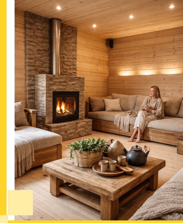 Проект бани с комнатой отдыха в Орске от 36190 р. | ЭриданРск