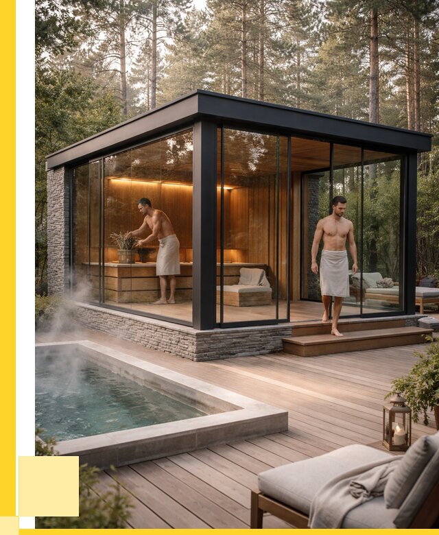 Стеклянные бани и двери в Орске от 465300 р. | ЭриданРск