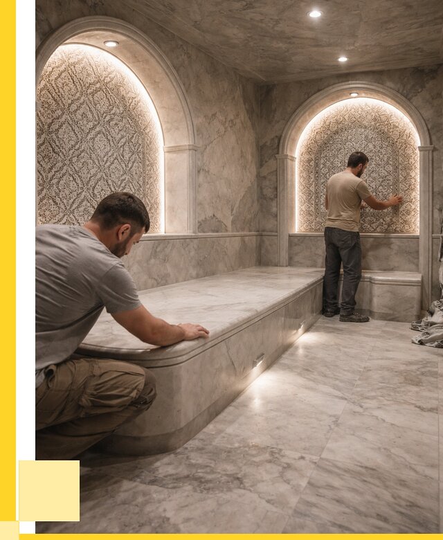 Турецкие бани под ключ в Орске от 258500 р. | ЭриданРск