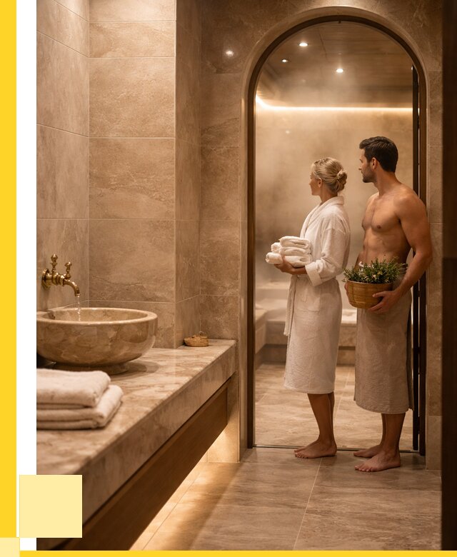 Проект и монтаж сауны и хамама в Орске от 361900 р., ЭриданРск