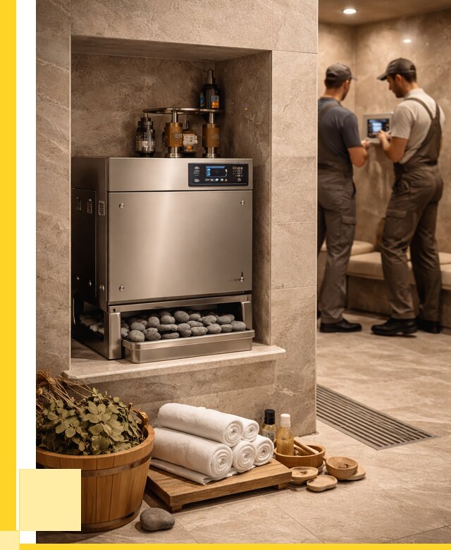 Парогенераторы для хамама в Орске от 77550 р. | ЭриданРск