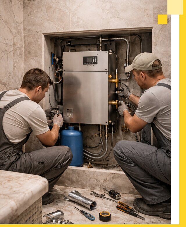 Продажа и установка парогенераторов для хамама в Орске