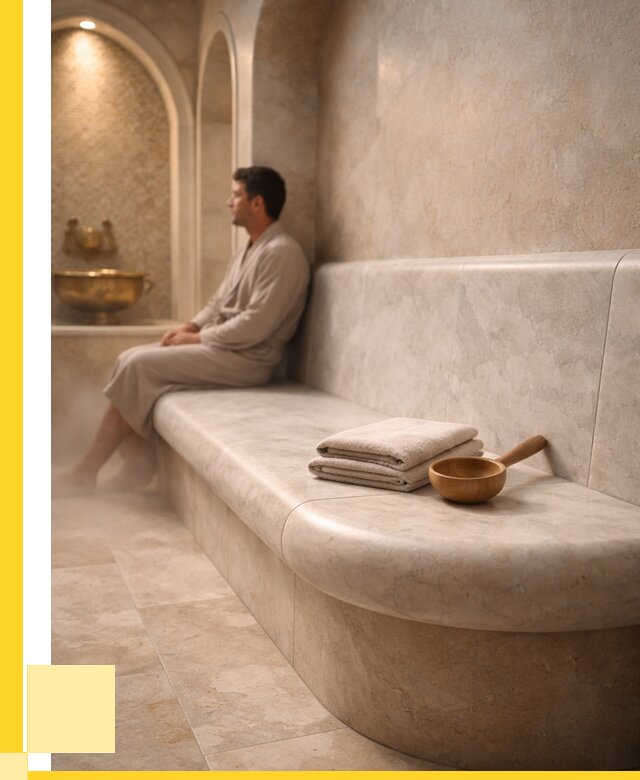 Сиденья для хамама в Орске под ключ от 12408 р. | ЭриданРск