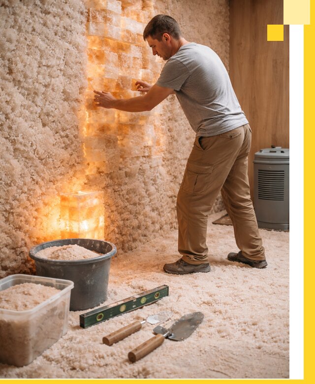 Проектирование и монтаж соляных комнат в Орске под ключ