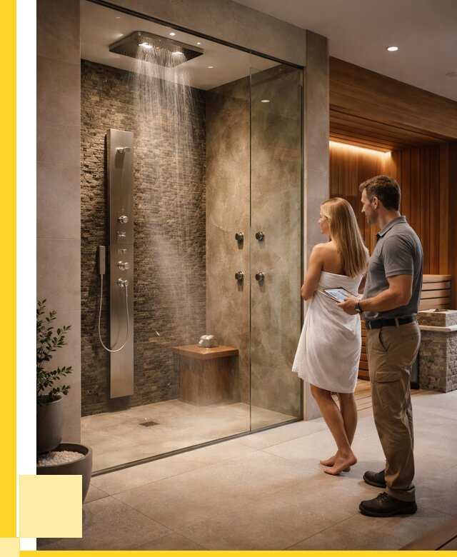 Купить душ впечатлений для дома в Орске от 87890 р. | ЭриданРск