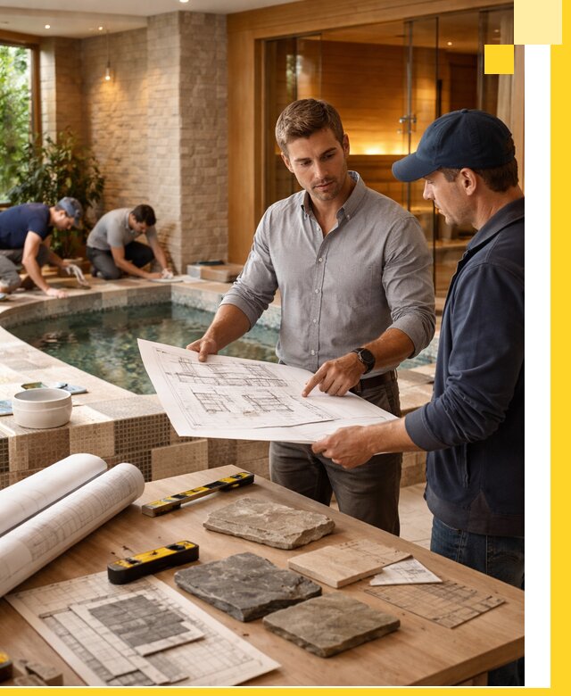 Проектирование SPA зон под ключ в Орске с инженерией