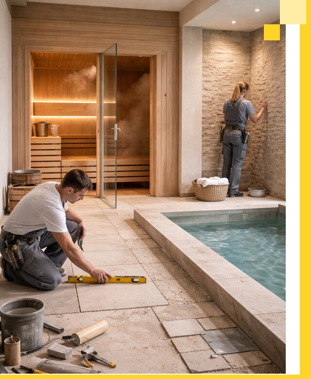 Комплексный дизайн и отделка интерьеров SPA под ключ в Орске